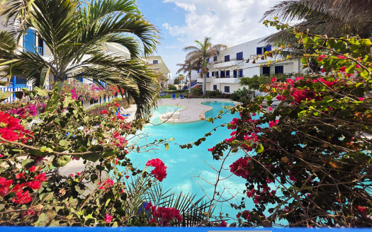 Duplex apartment with Ocean View, Pool Access & Rental Management in Leme Bedje, Santa Maria